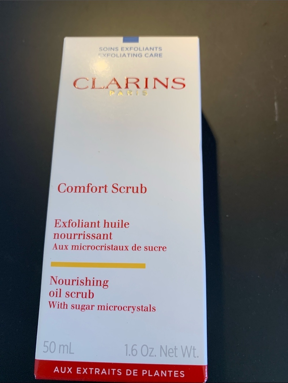 Clarins Comfort Scrub Nourishing Oil Scrub - 50ml - new!